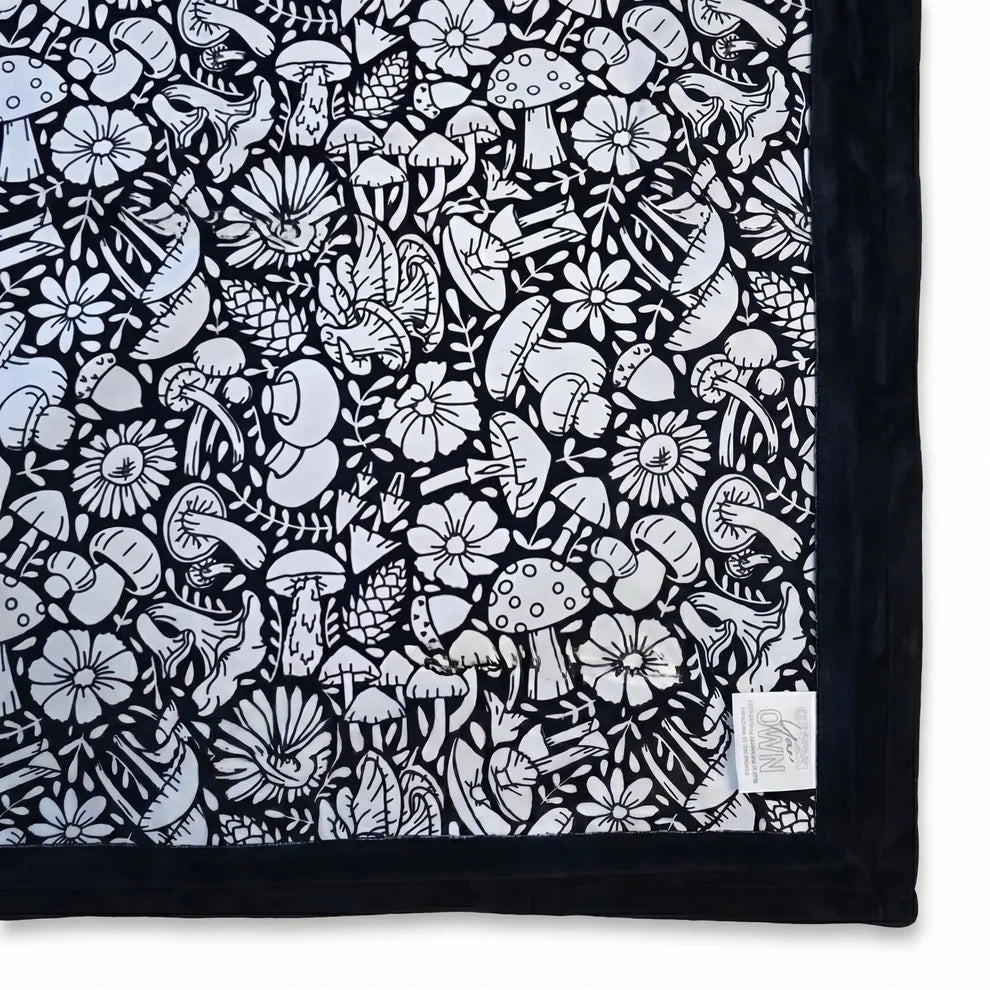 DIY Coloring Blanket with Fabric Markers