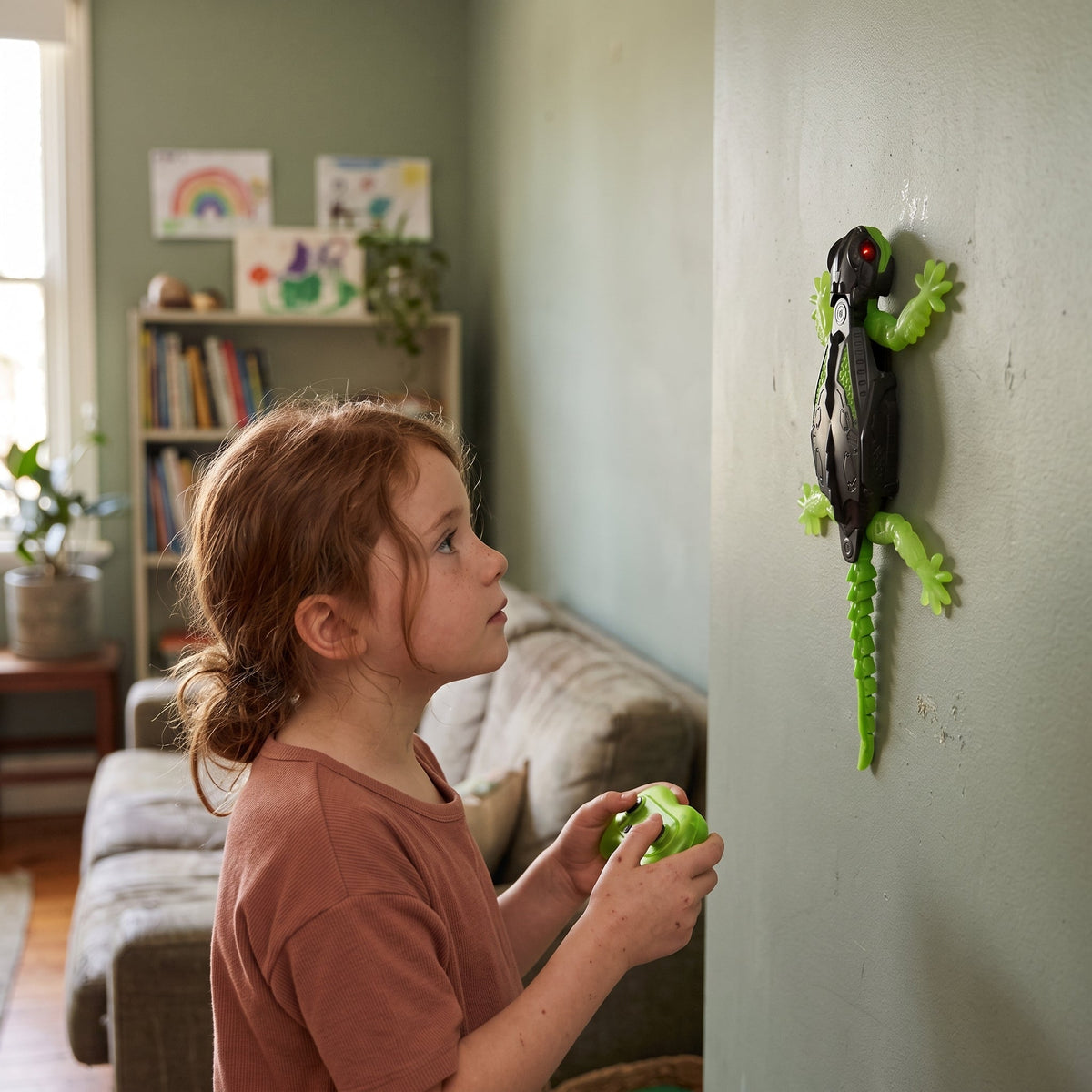 RC Wall Climbing Gecko Toy for Kids