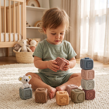 Koala Montessori Stacking & Teething Set