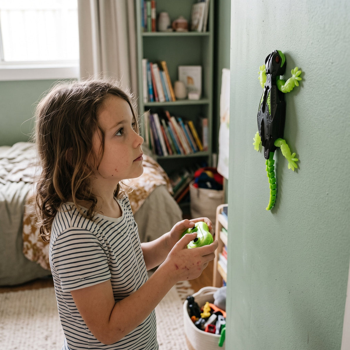 RC Wall Climbing Gecko Toy for Kids