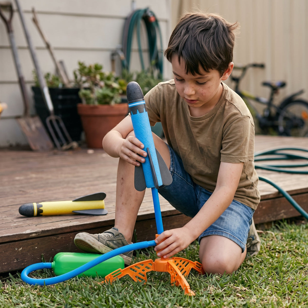 Kids Stomp Rocket Launcher Set