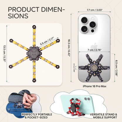 Transformable Fidget Spinner Toy for Kids
