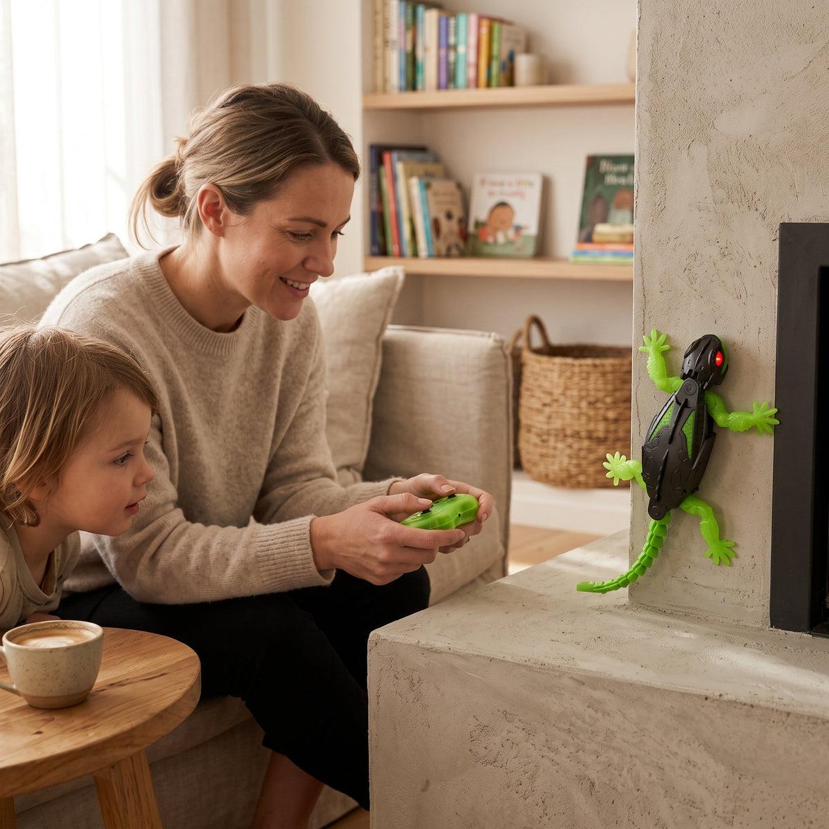 RC Wall Climbing Gecko Toy for Kids