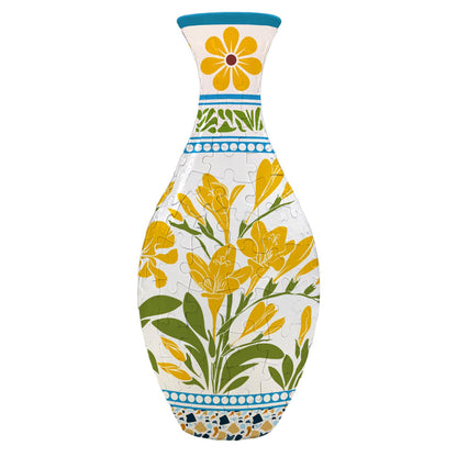 DIY Puzzle Flower Vase