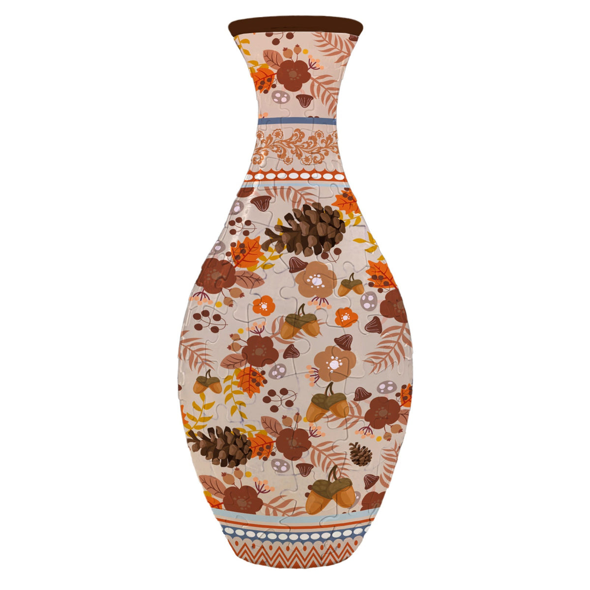 DIY Puzzle Flower Vase