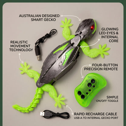 RC Wall Climbing Gecko Toy for Kids