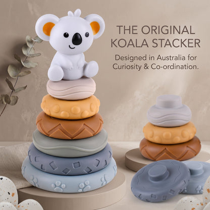 Koala Montessori Stacking & Teething Set