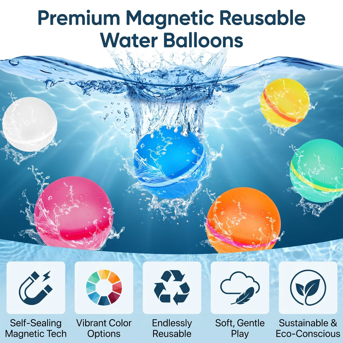 Reusable Water Bomb Balls for Kids