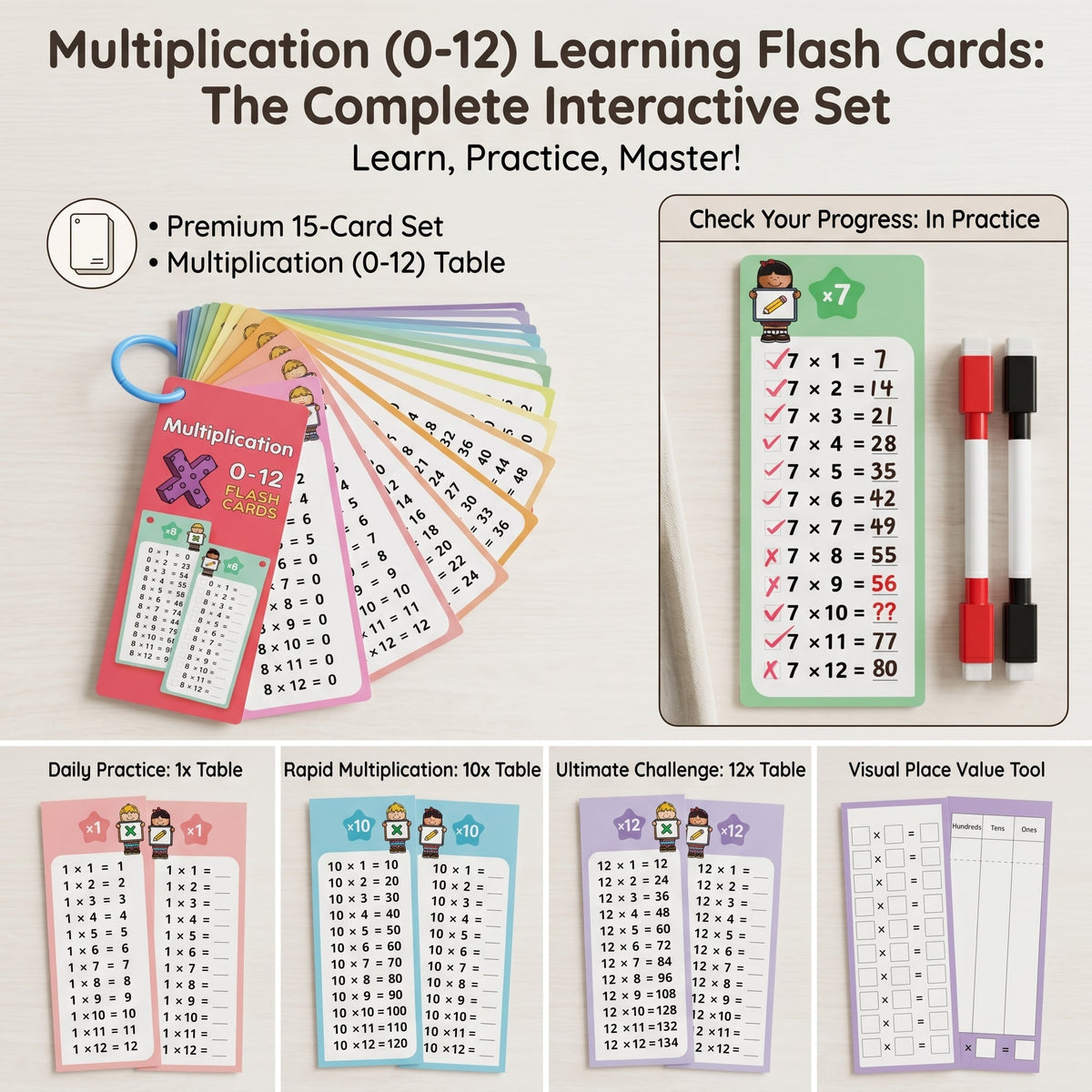 Maths Flash Cards