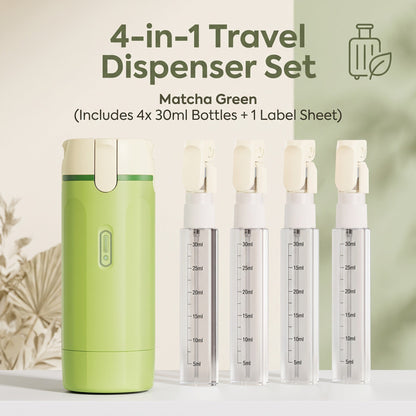 4 in 1 Refillable Travel Bottles
