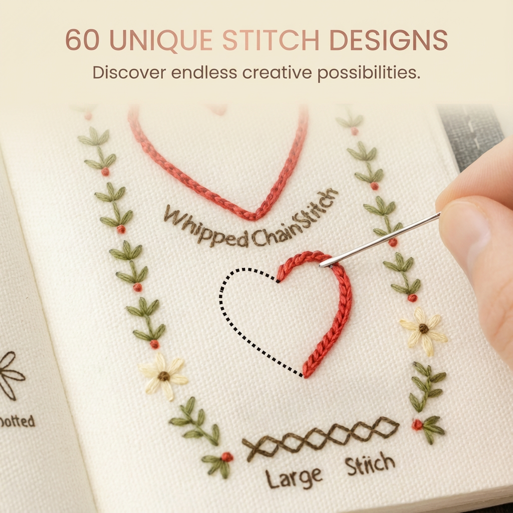 Embroidery Stitch Book