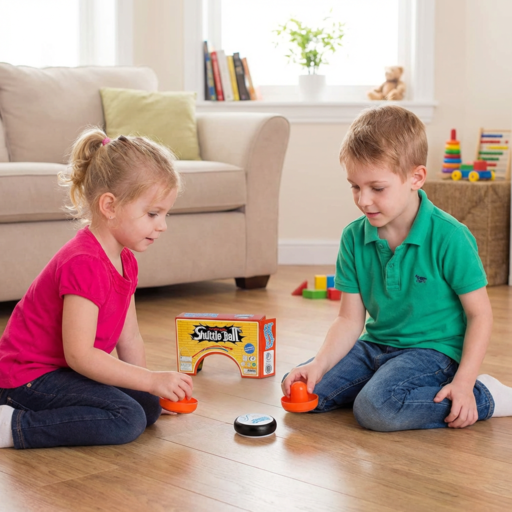 Portable Air Hockey Set