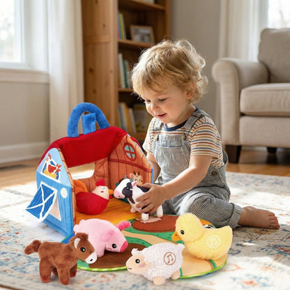 Plush Farm Animals with Sounds