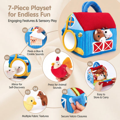 Plush Farm Animals with Sounds