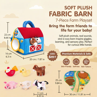 Plush Farm Animals with Sounds