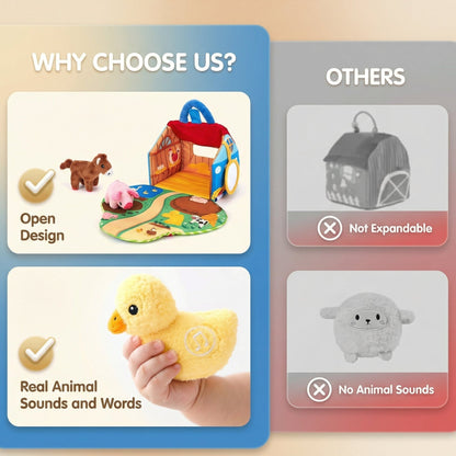 Plush Farm Animals with Sounds