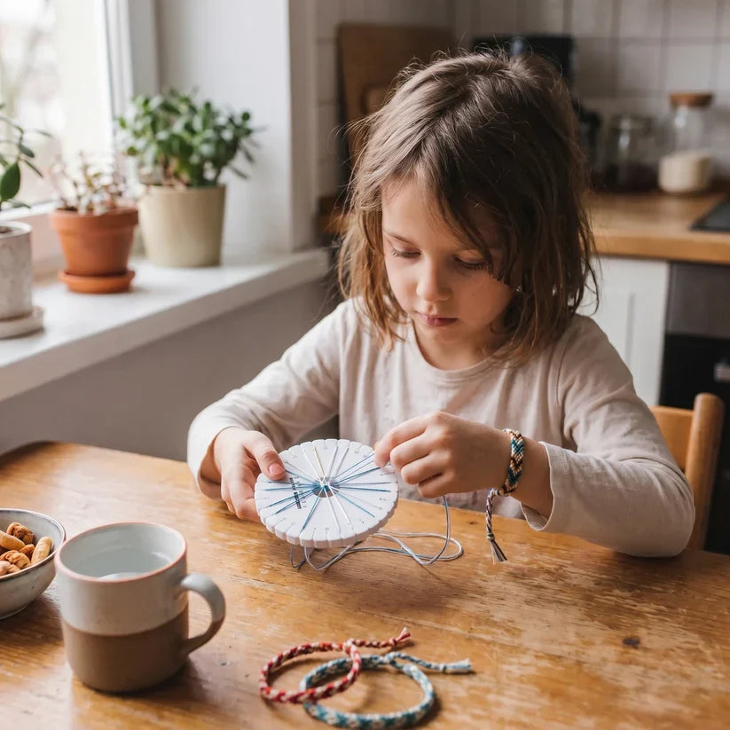 DIY Kumihimo Bracelet Kit for Kids
