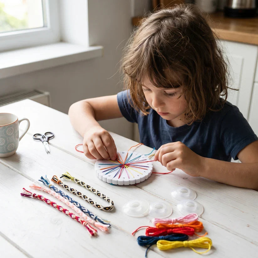 DIY Kumihimo Bracelet Kit for Kids