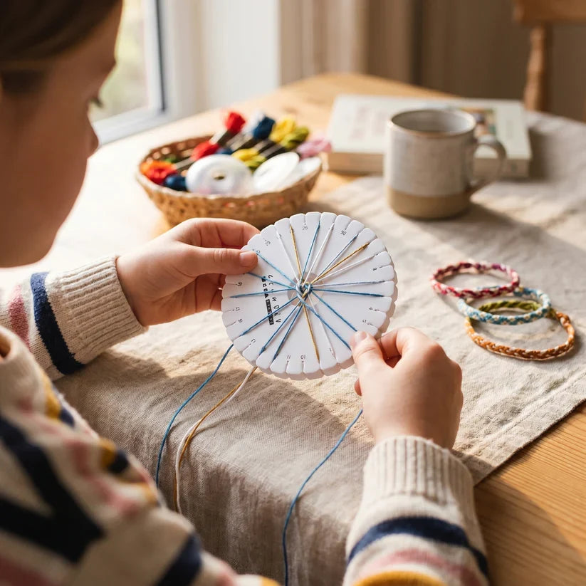 DIY Kumihimo Bracelet Kit for Kids