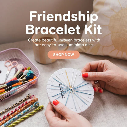 DIY Kumihimo Bracelet Kit for Kids