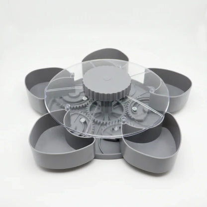 Rotating Serving Tray for Snacks