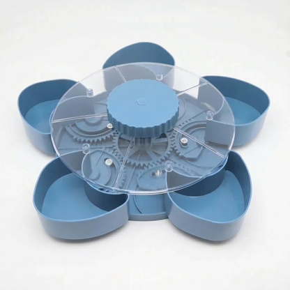 Rotating Serving Tray for Snacks