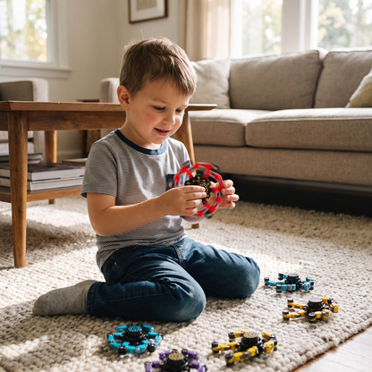 Transformable Fidget Spinner Toy for Kids